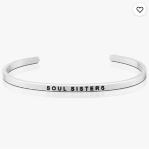 Soul sister MantraBand cuff bracelet